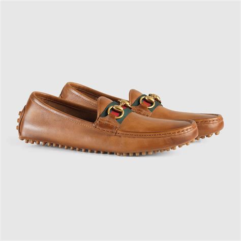 gucci leather driving moccasin|mocasines driver gucci.